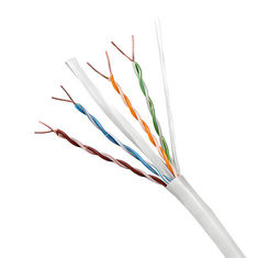 CMR PVC 23AWG câble UTP extérieur CAT6 gris réseau LAN à grande vitesse câble 1000FT