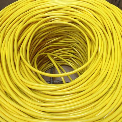 acheter CAT6 1000FT câble Ethernet non blindé 23AWG 4P PVC jaune massif online manufacture