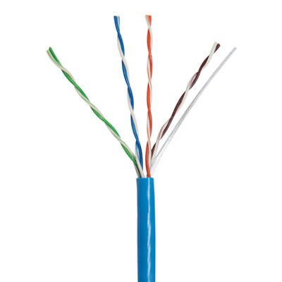 acheter CMR 24AWG UTP CAT5E câble PVC 100MHz Cat5e Plénum bleu 1000 pieds online manufacture