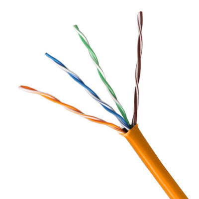 Buy Lan UTP CAT5E Cable CM Plenum Cable 24AWG 100MHz Copper Stable Data Transfer 1000ft online manufacture