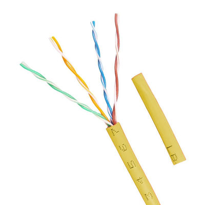 Buy 100MHz 24AWG Cat5e CMP Cable UTP For Network Transmission TIA/EIA 568B Standard online manufacture