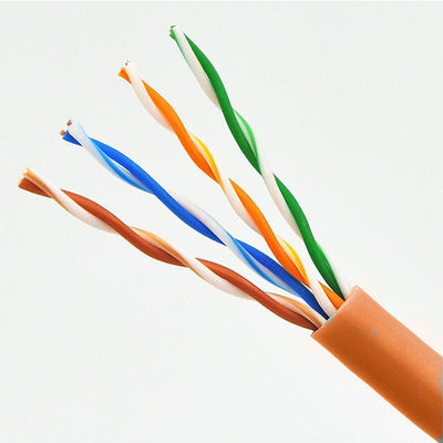 Buy Solid Pure Copper Cat5e UTP CMR Cable 24AWG Extend To 350MHz 1000FT online manufacture