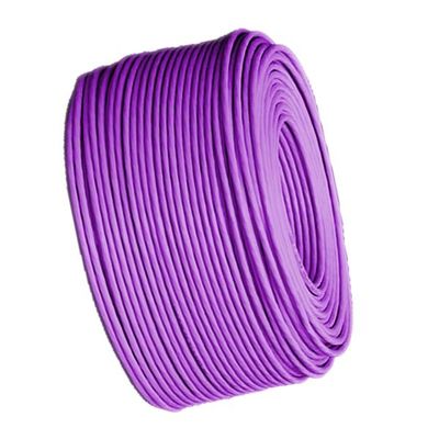 kaufen Purpurfarbene LSZH Jacket Netzwerkkabel 1000FT 24AWG 100MHz CAT5E SFTP online manufacture