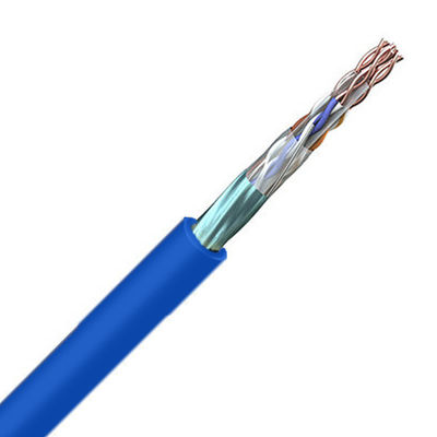 Buy High Speed Lan Cable Cat6 FTP Blue LSZH 23AWG 1000FT Extend To 550MHz online manufacture