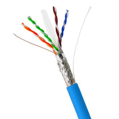 Buy 23AWG SFTP CAT6 Cable High Speed Network Cable With Blue PVC Jacket 1000ft online manufacture