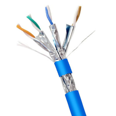 acheter 23AWG SFTP CAT6A câble CPR PVC Dca-S2 D2 A1 10Gbps câble réseau haute vitesse 1000FT online manufacture