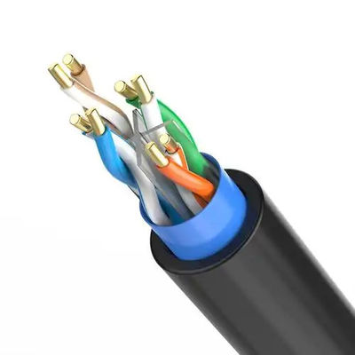 acheter Cable Ethernet SFTP CAT6 - 23AWG Solid 100m Distance maximale PE+PVC Pour une utilisation en extérieur online manufacture
