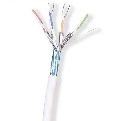 kupować FFTP CAT8 Kabel 2000 MHz LSZH Jacket Copper Conductor dla stabilnej transmisji danych online manufacture