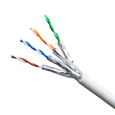 Buy FFTP CAT8 Cable 2000 MHz LSZH Jacket Copper Conductor for Stable Data Transmission online manufacture
