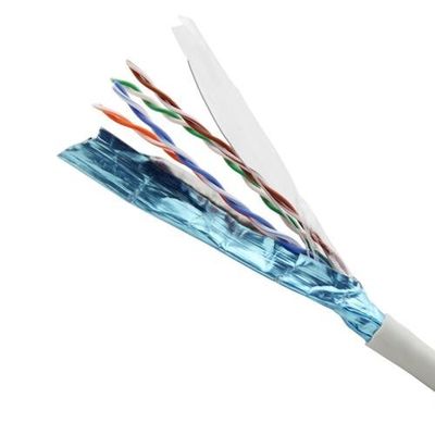 Buy Bulk FTP CAT5E Ethernet Cable 24AWG High-Frequency Fast Stable Data Transfer for Wholesale online manufacture