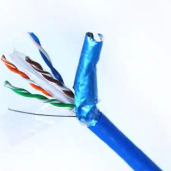 Buy CAT6 SFTP Ethernet Cable PVC Jacket  Copper Conductor for High-Speed Data Transfer online manufacture