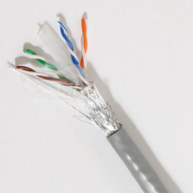 Buy SFTP Shielding Type Cat 6 Ethernet Cable with Copper Conductor Material LSZH Jacket online manufacture