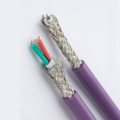 Buy 23 AWG Conductor Size SFTP CAT6A Cable LSZH Jacket Material Type for Performance online manufacture