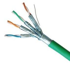 kaufen Großhandel Massenware CAT6A FFTP 23AWG Massivkabel PVC Hochgeschwindigkeits-Datenübertragung für große Netzwerke online manufacture
